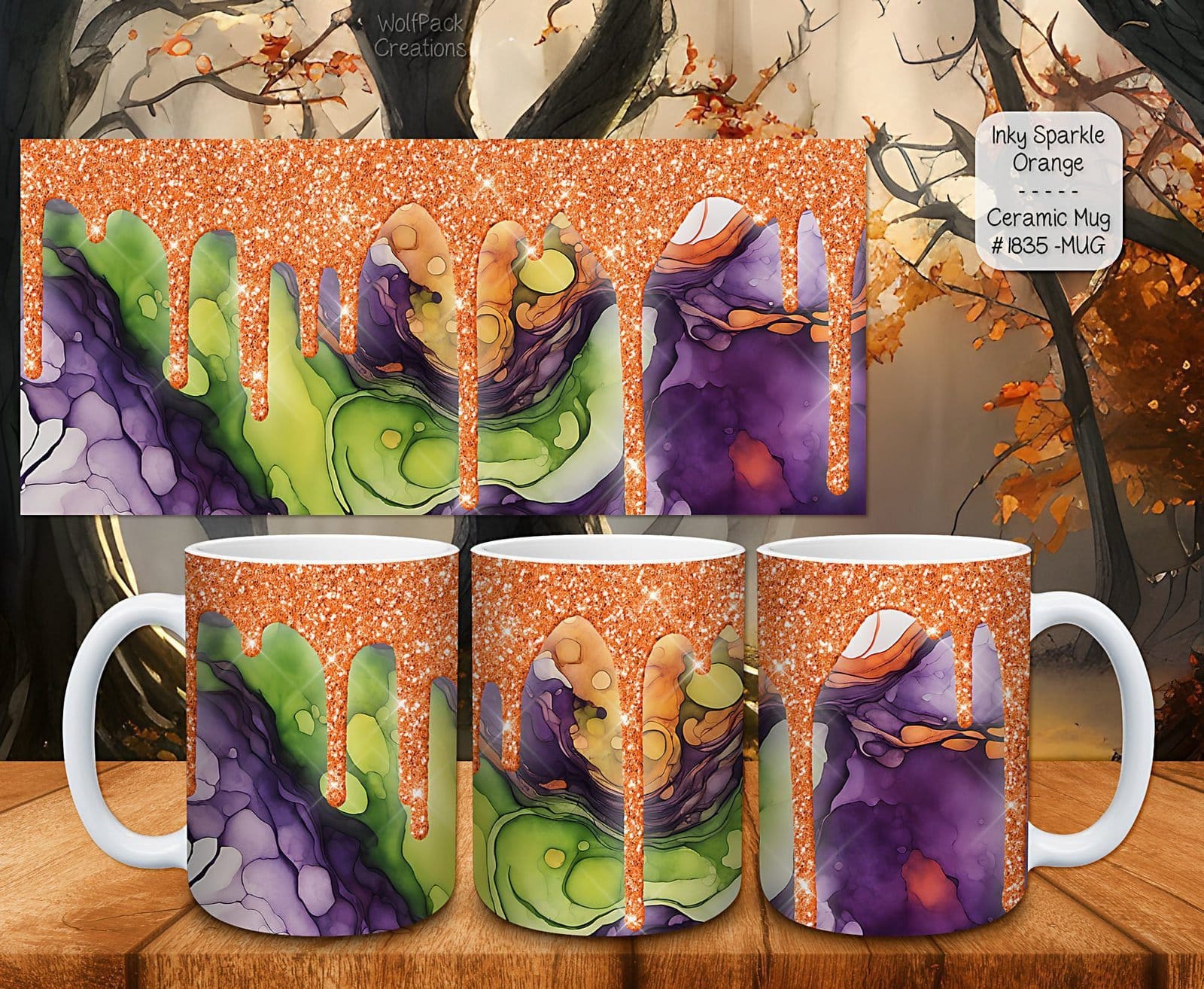 Charming Orange Slime Coffee Mugs for Every Morning