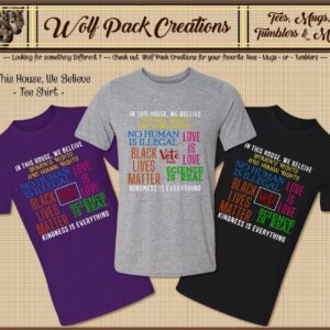 Short Sleeve Shirt: In This House, We Believe...
