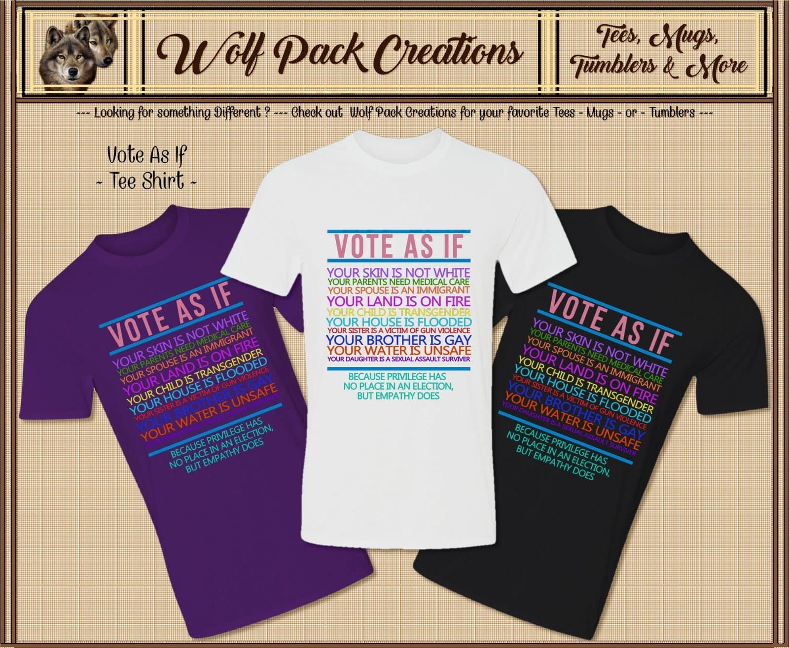 Short Sleeve Shirt featuring Reasons to Vote