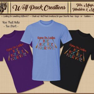 Roe Roe Roe Your Vote for Ladies Beautiful Short Sleeve T-Shirt