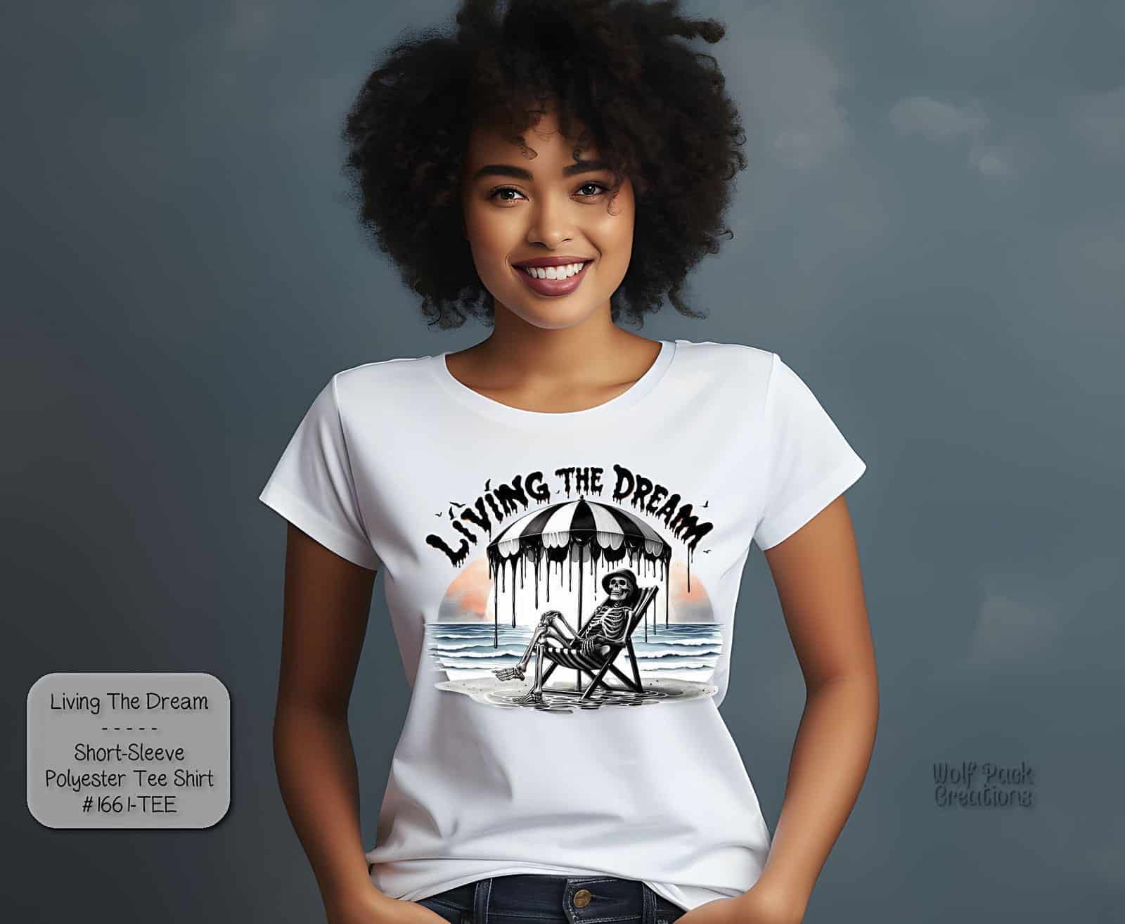 Beautiful Short Sleeve Shirt: Living the Dream