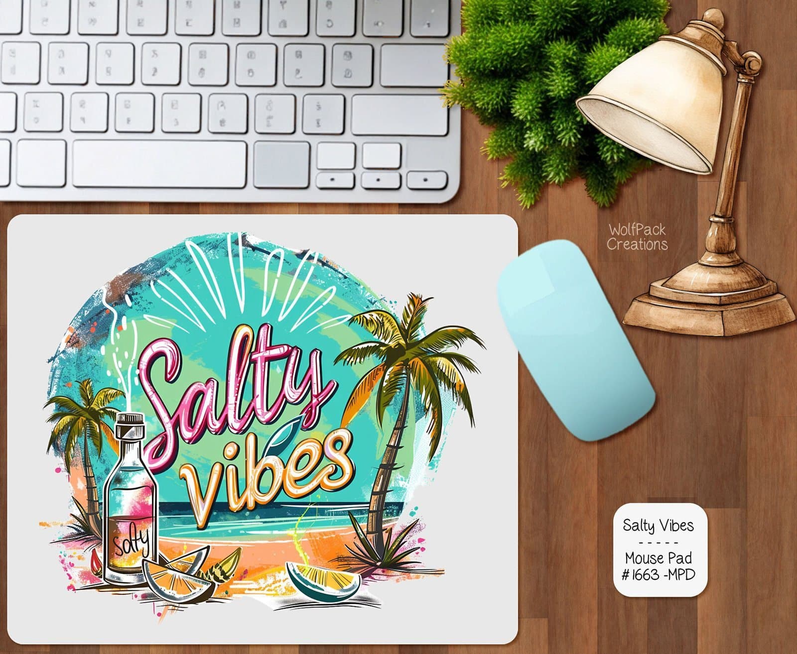 Salty Vibes Mouse Pad