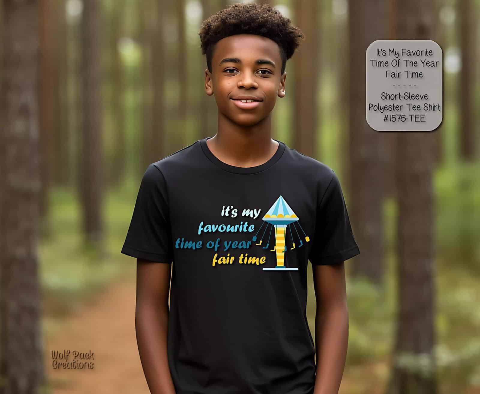 Nice Short Sleeve Shirt for Fair Time