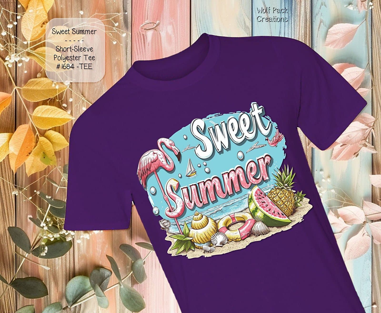 Beautiful Sweet Summer Short Sleeve Shirt