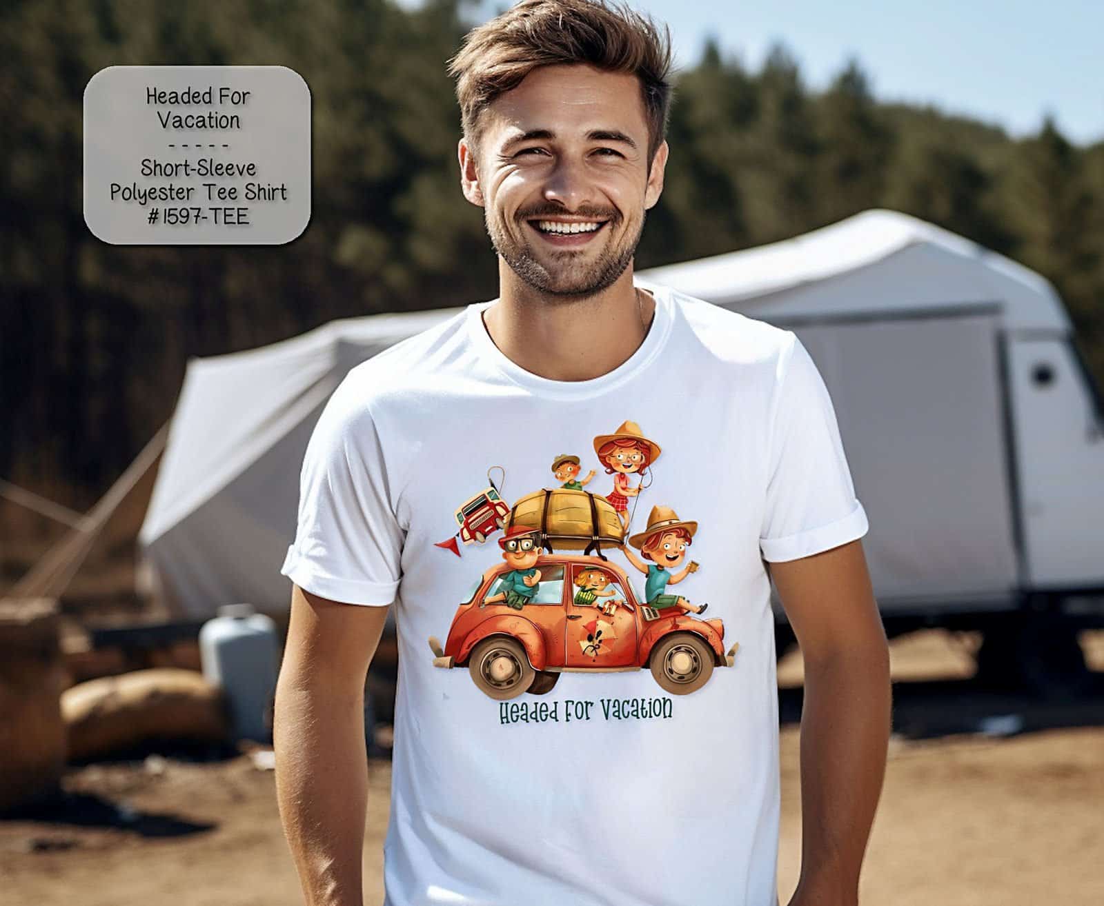 Short Sleeve Shirt: Headed for Vacation
