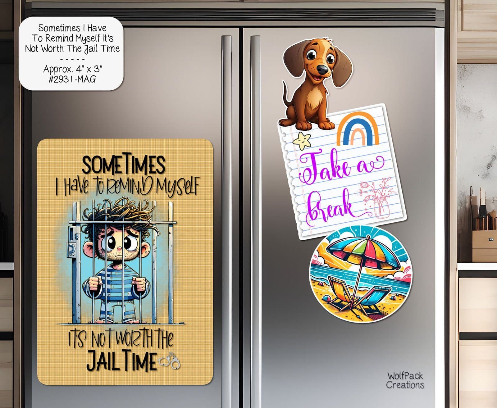 I Have to Remind Myself Magnet