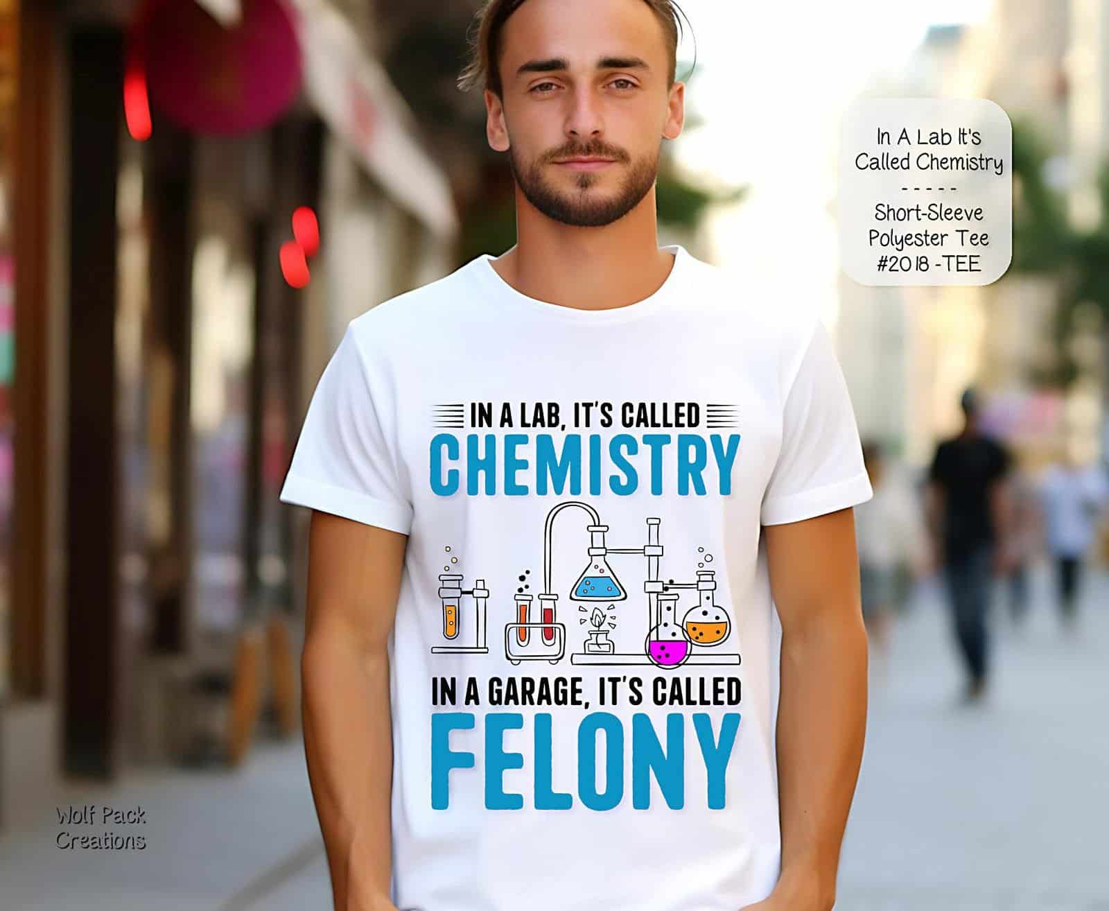 Discover the Perfect Chemistry-Themed Short Sleeve Shirt