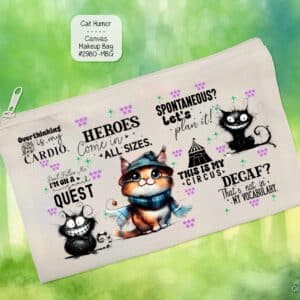 Cat Humor Zipper Pouch
