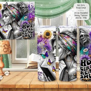 Discover the Perfect Stainless Steel Skinny Tumbler for Girls who Read Smut