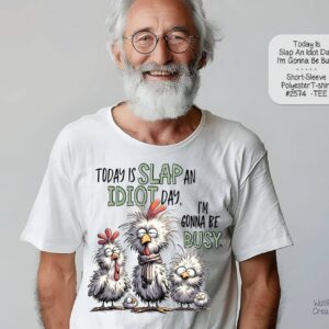 Hilarious Slap an Idiot Day Shirt
