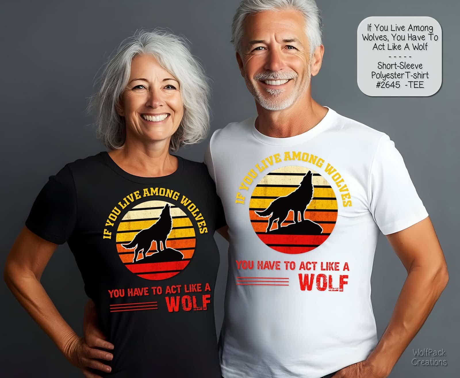 Bold When You Live Among Wolves Shirt