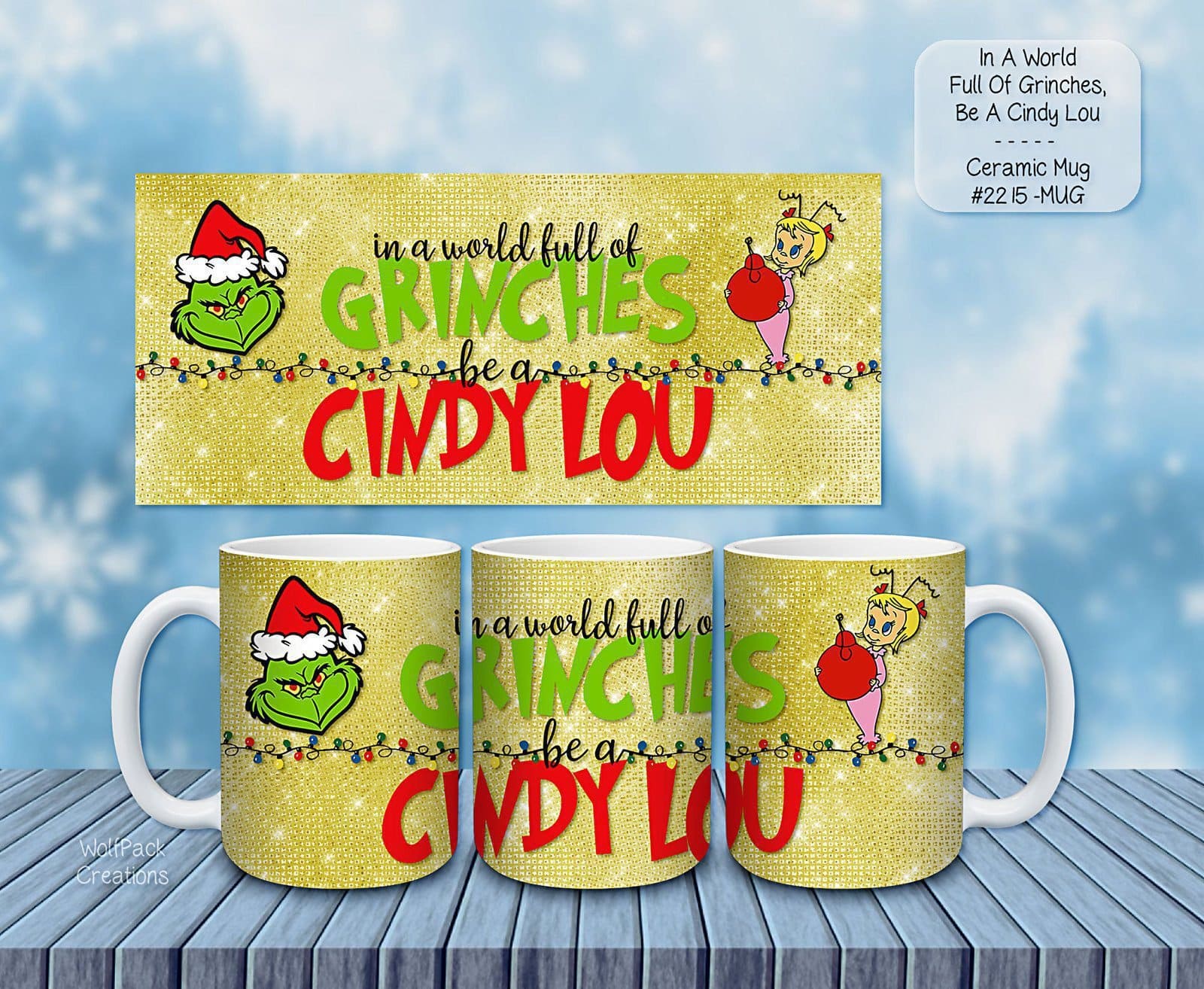 Charming Grinch Ceramic Coffee Mugs: Perfect for Every Sip