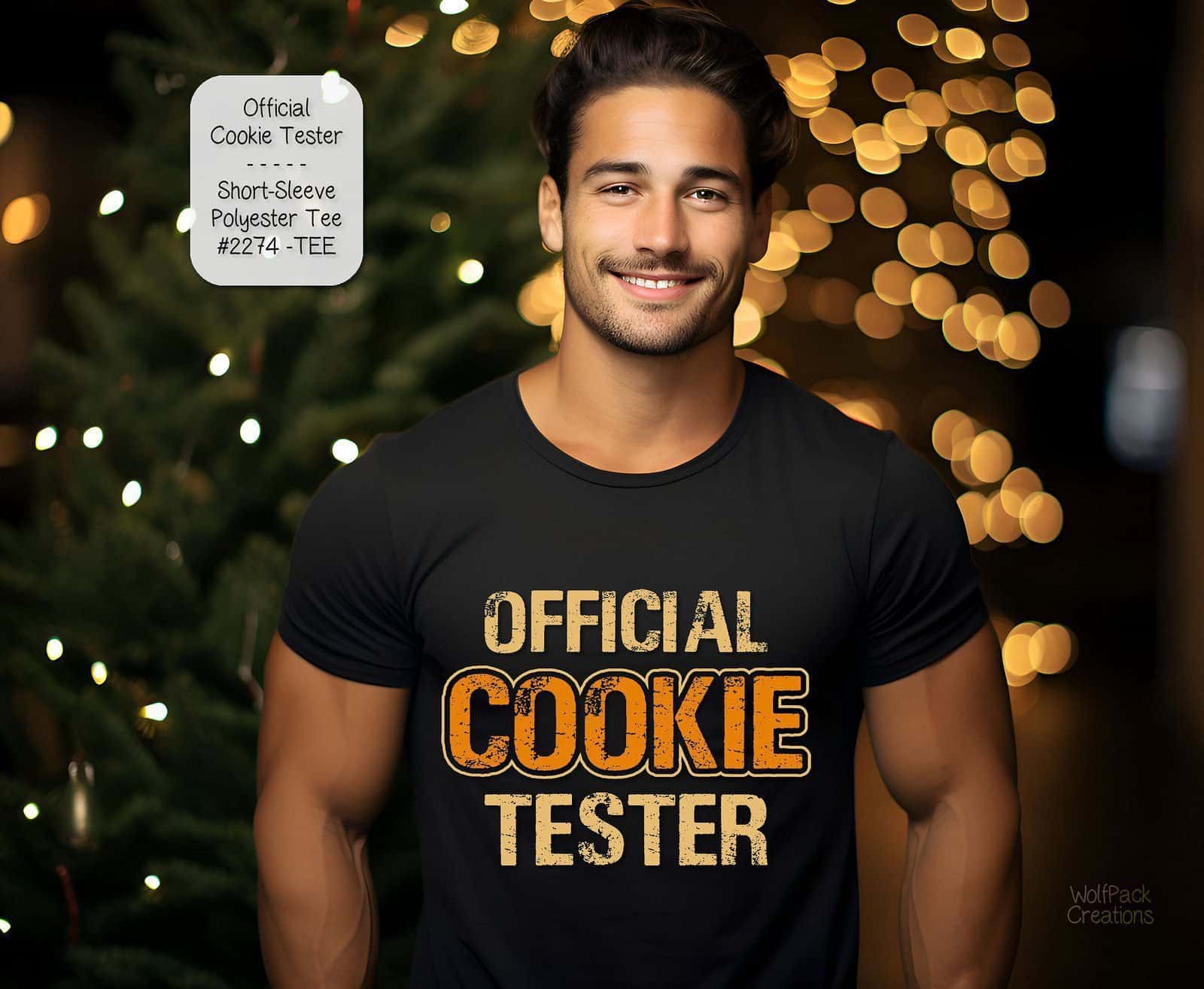 Versatile Short Sleeve Shirt for Every Cookie Tester