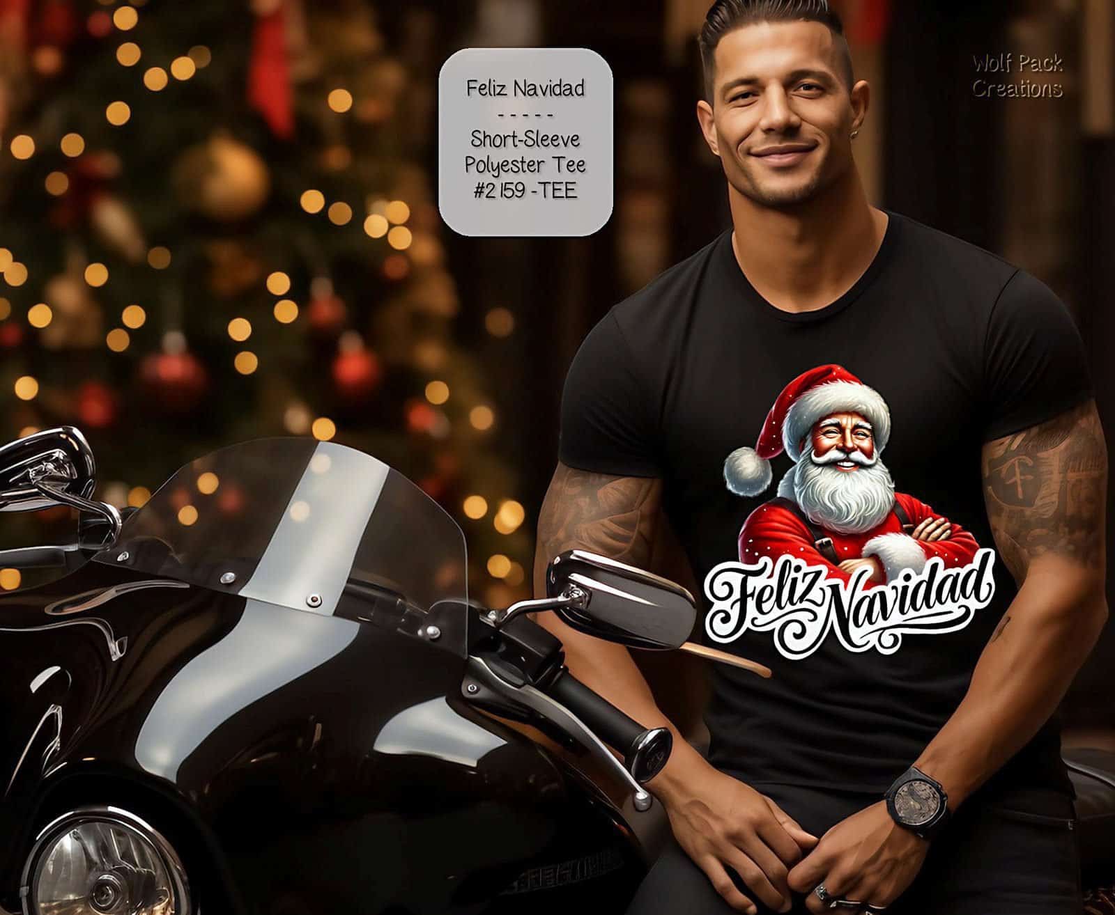 Beautiful Feliz Navidad Holiday Shirt