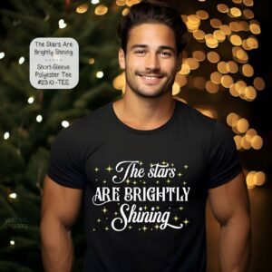 Elevate Your Style with Our Unisex Short Sleeve Shirt Featuring Shining Stars