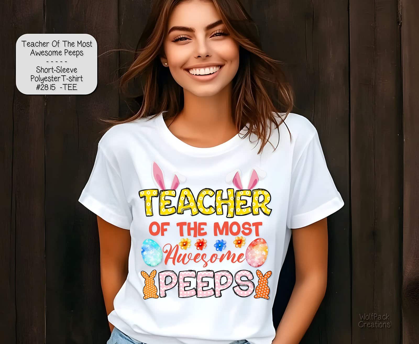 Awesome Teacher Easter Shirt