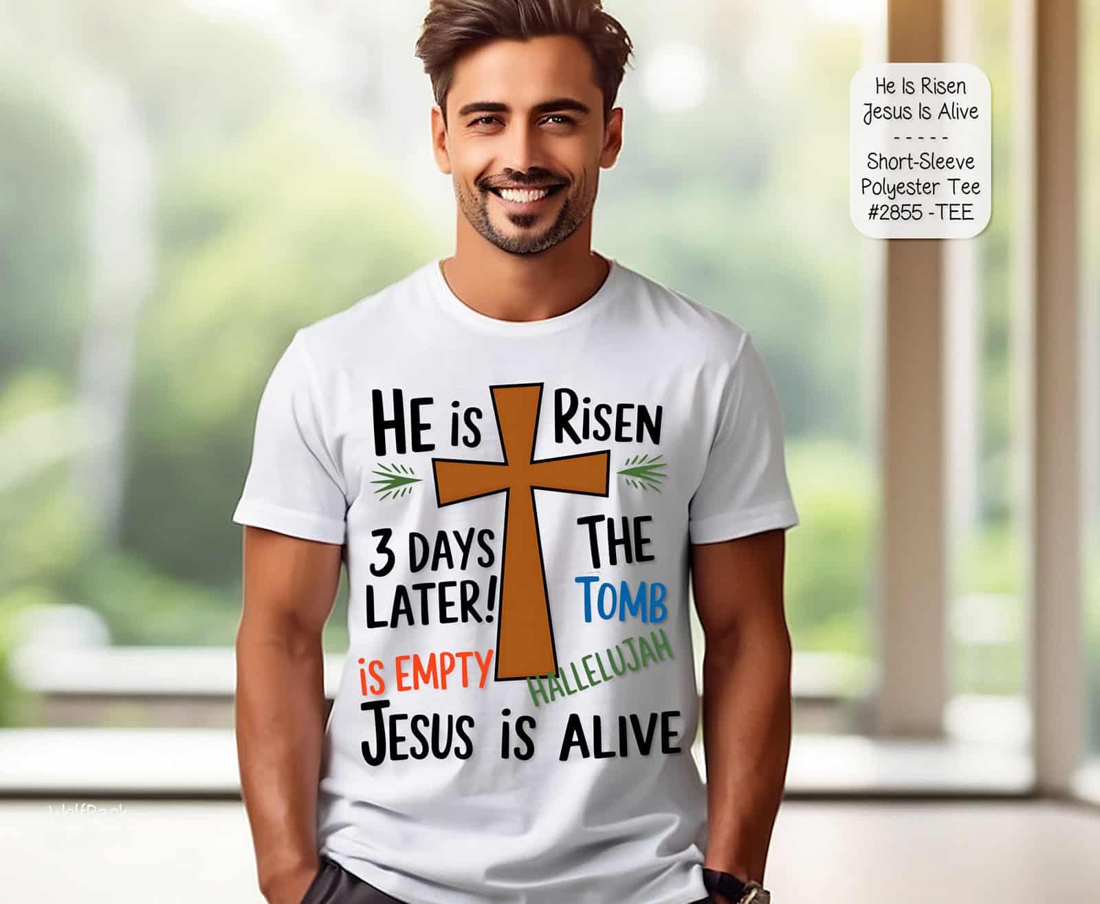 Amazing He is Risen Easter Shirt