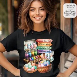 Brilliant Easter Egg Painting Shirt
