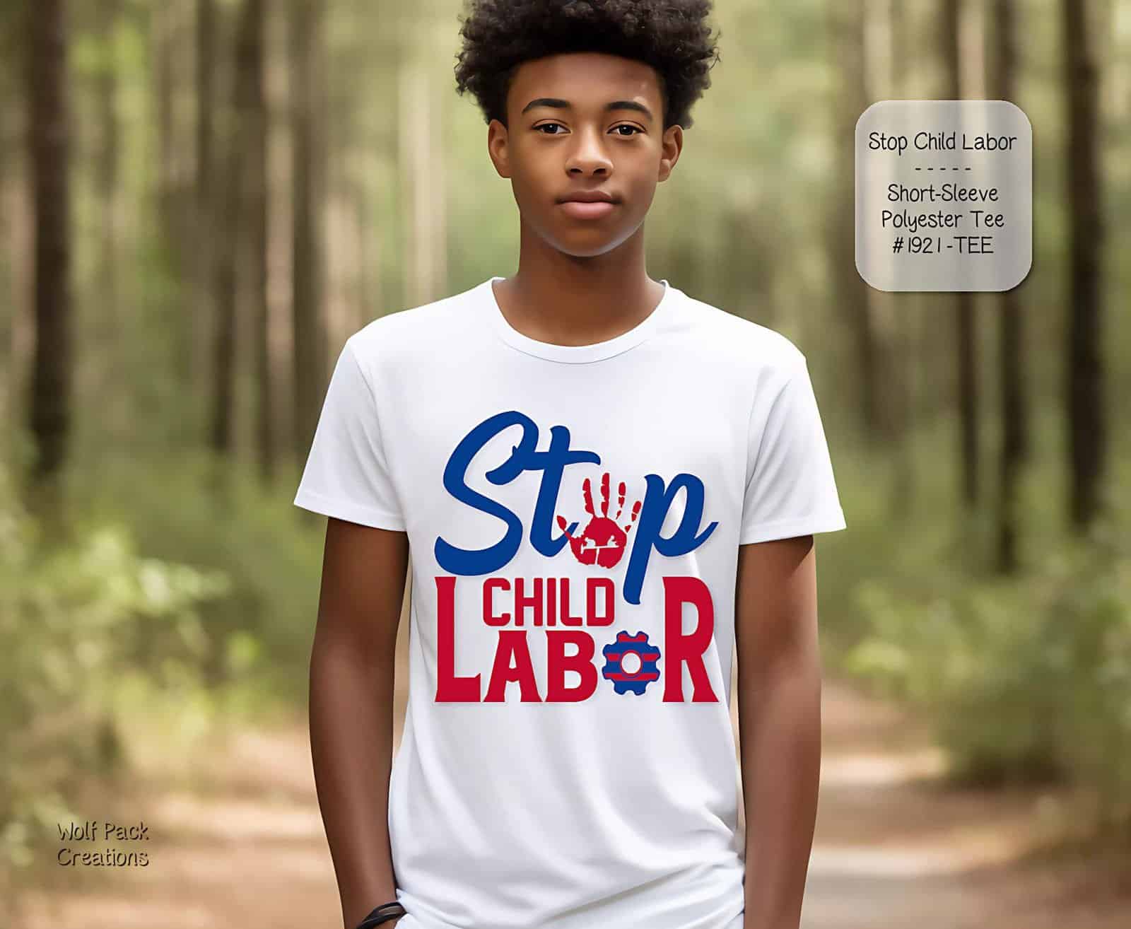 Stirring Stop Child Labor Shirt
