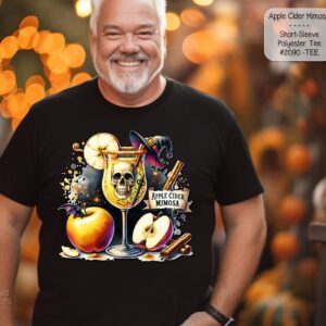 Discover the Unisex Apple Cider Mimosa Short Sleeve Shirt