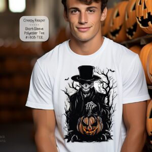 Spooky Halloweeen T-Shirt: Creepy Reaper
