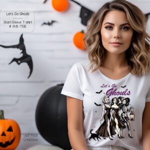 Beautiful T-Shirt featuring Three Ghouls
