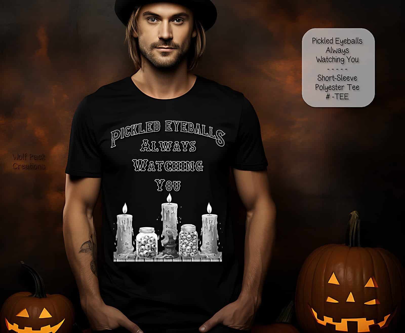 Horrific Shirt Featuring Pickled Eyeballs Watching You