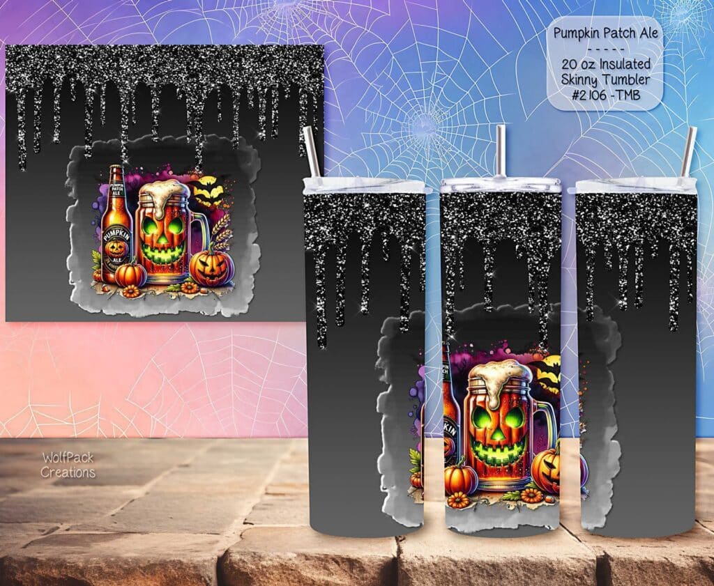 Pumpkin Patch Ale Tumbler