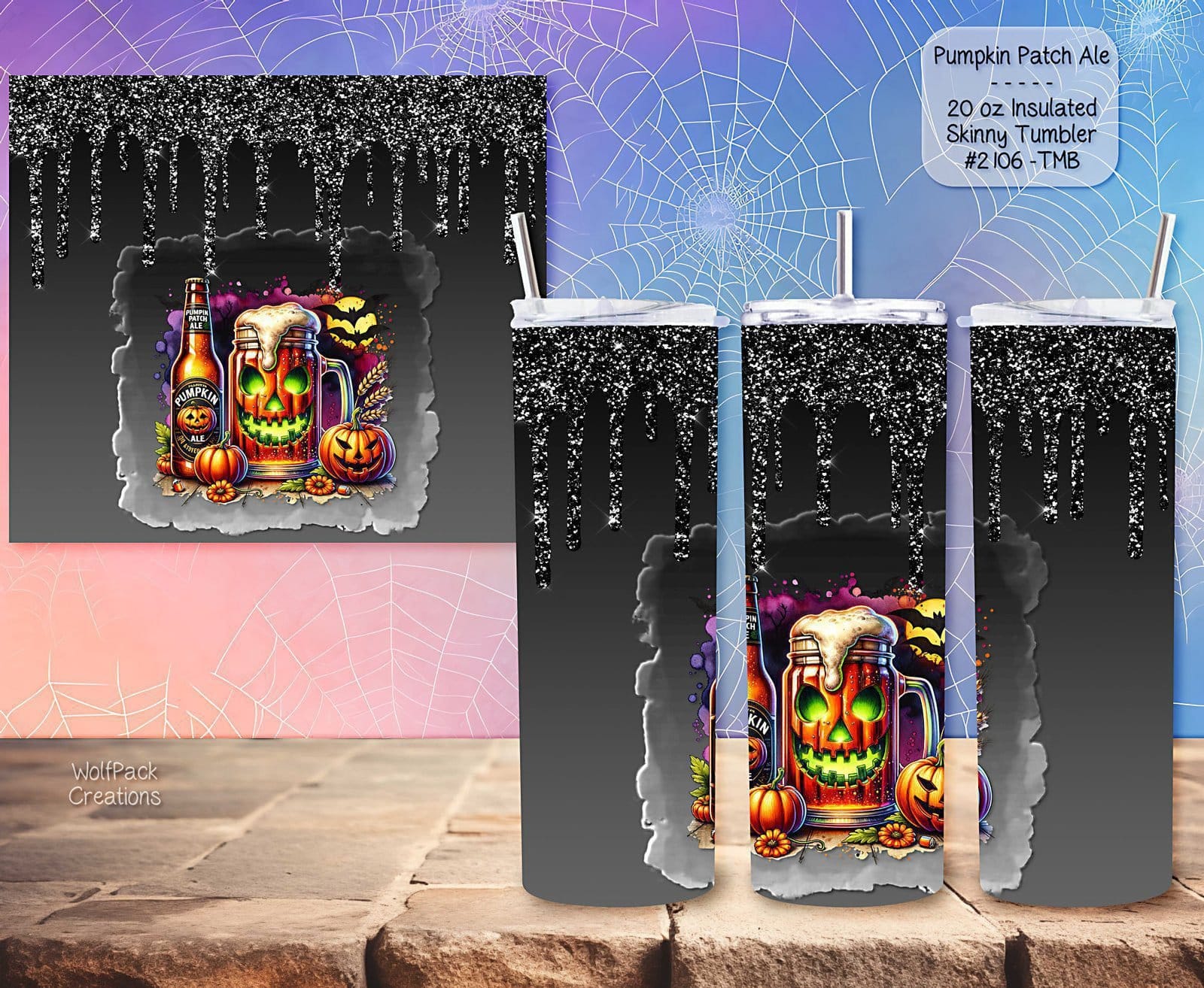 Pumpkin Patch Ale Tumbler