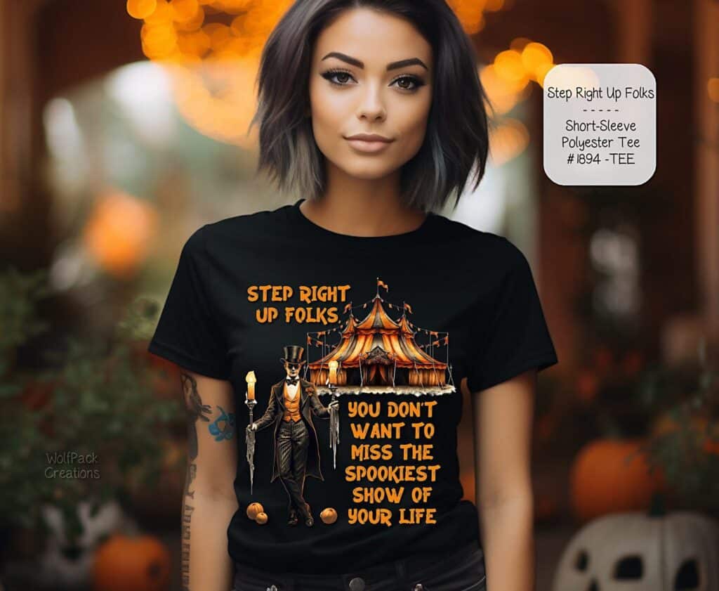 Discover the Halloween Circus Shirt