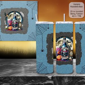 Vampire Moonshine Skinny Tumbler
