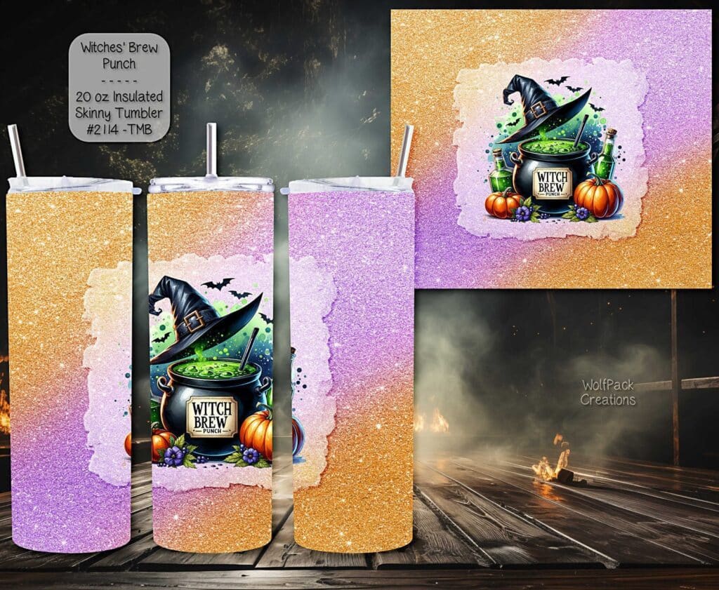 Witch's Brew Punch Edition Tumbler
