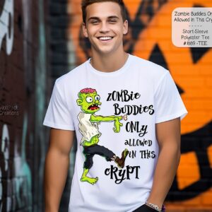 Zombie-Themed Short Sleeve Shirt: A Halloween Essential