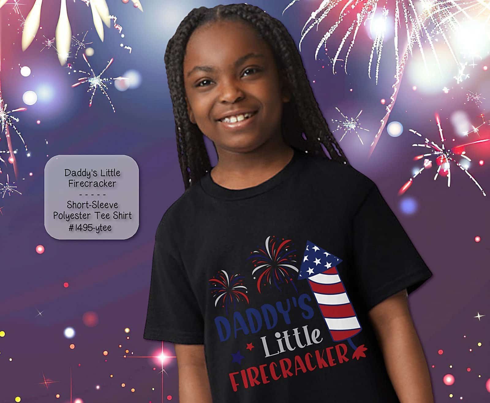 Beautiful Youth Shirt: Daddy's Little Firecracker