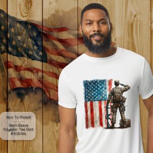 Short Sleeve Shirt: Here to Protect