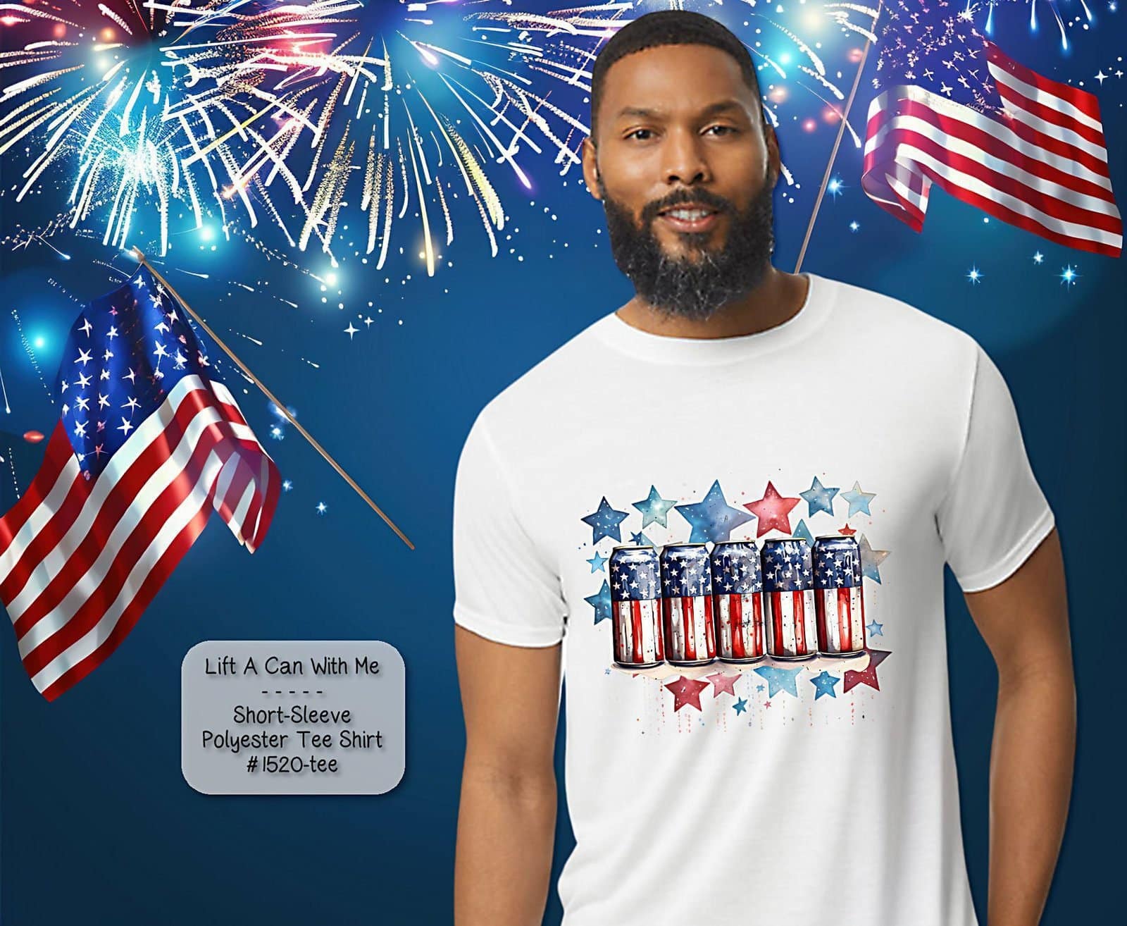 Lift a Can With Me Short Sleeve Shirt