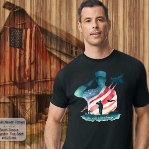Short Sleeve Shirt to Never Forget