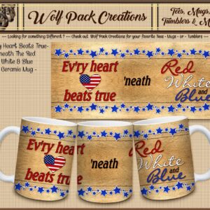 A Patriotic Mug for Every Heart that beats True
