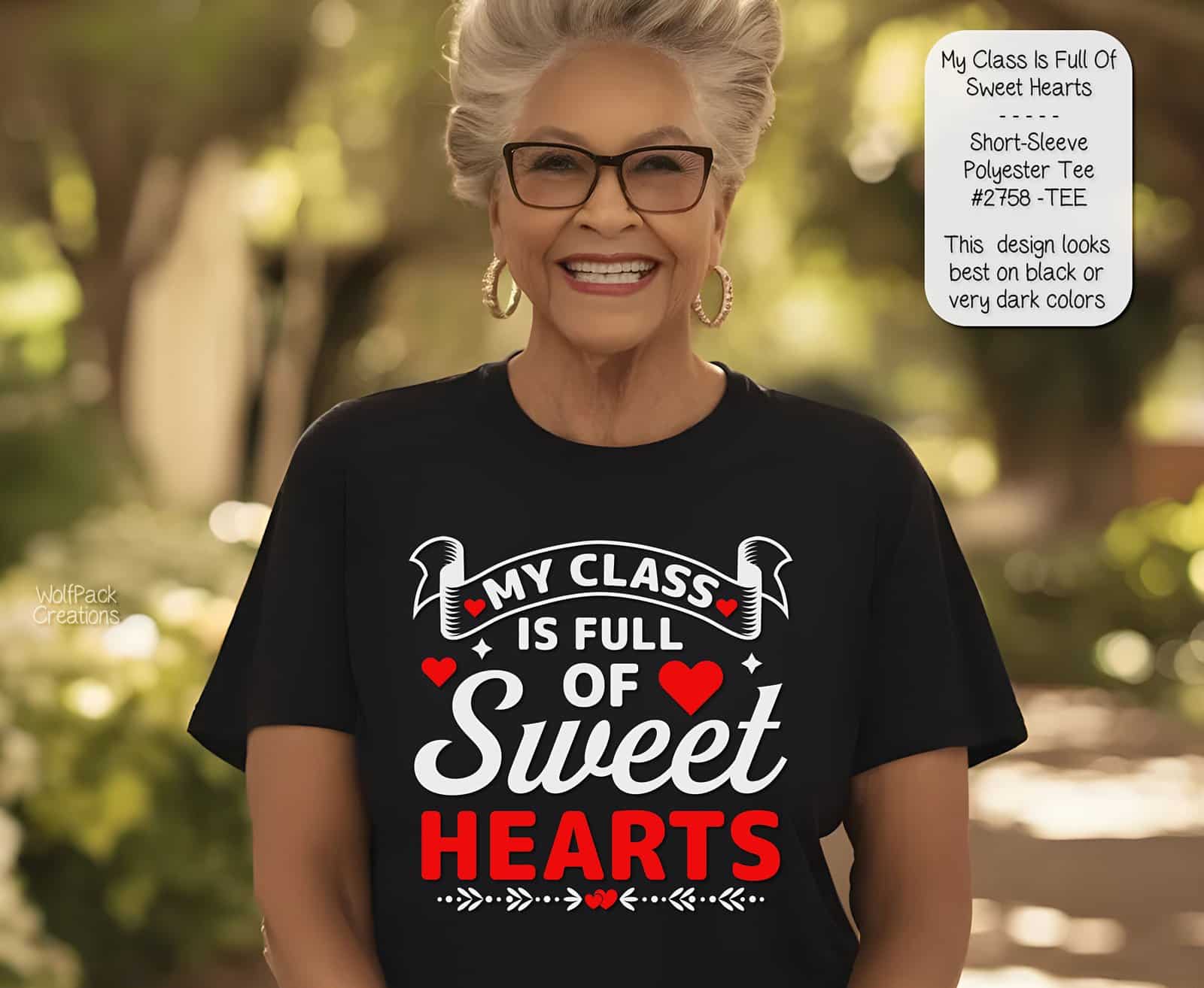 Beautiful Teachers Valentines Day Shirt