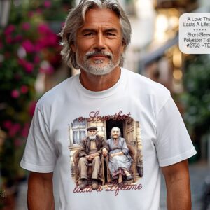 Valentine's Day T-Shirt: Short Sleeve Polyester Shirt for Enduring Love