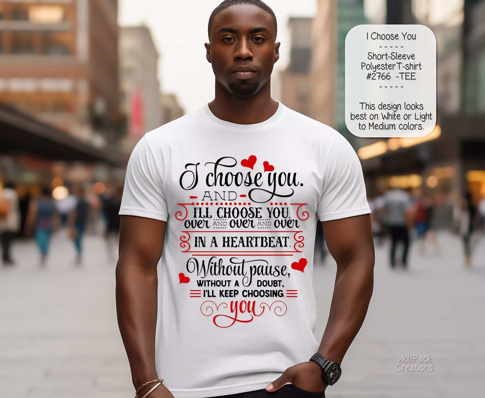 Devoted Choosing You Valentines Shirt