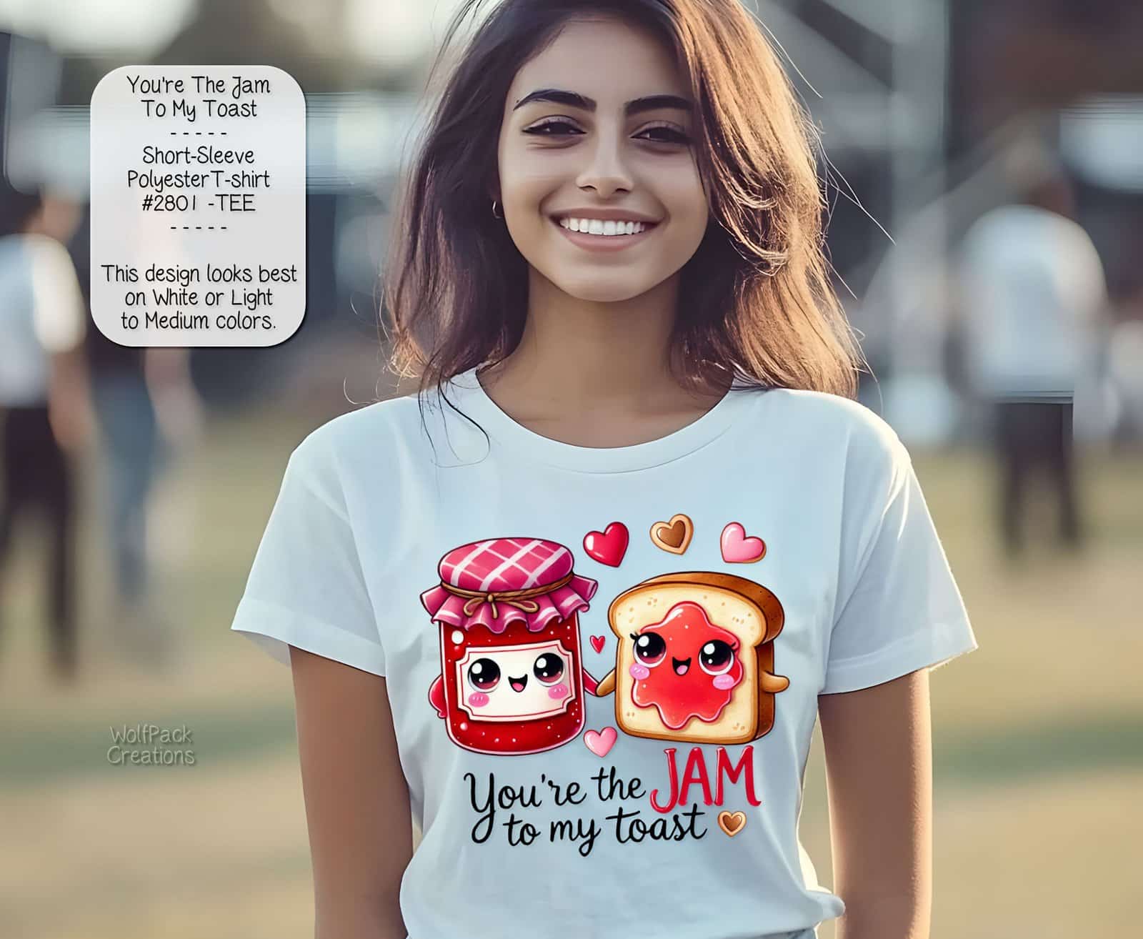 Adorable Jam & Toast Valentines Shirt