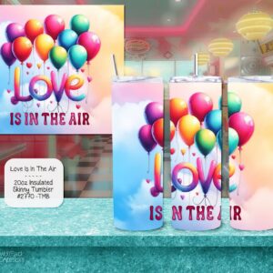 Valentine's Day Stainless Steel Tumbler - Keep Love in the Air!