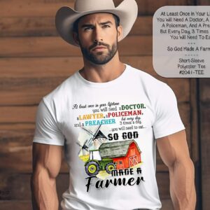 Essential God Made a Farmer Shirt