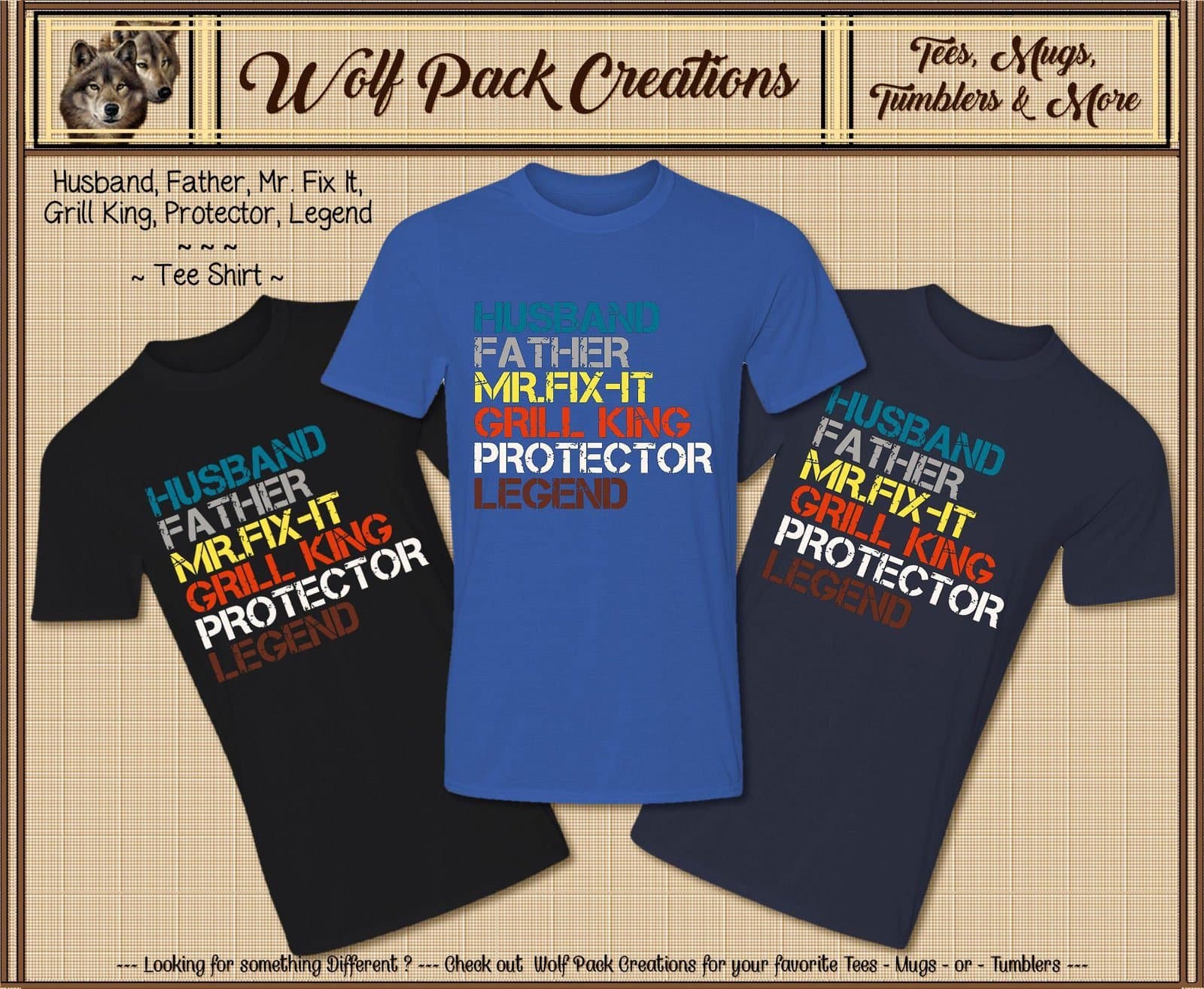 Man's Role on a Short Sleeve T-Shirt