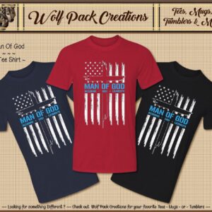 Short Sleeve T-Shirt: Man of God