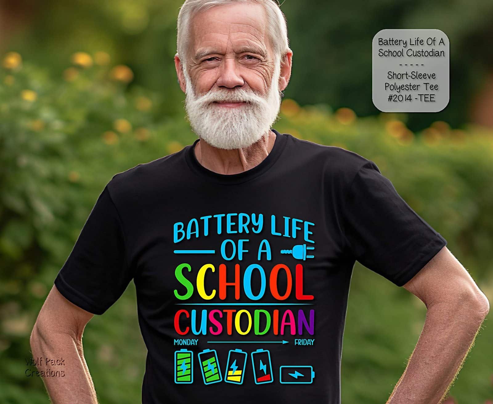 Comfort and Durability: The Perfect Unisex Short Sleeve Shirt for the School Custodian