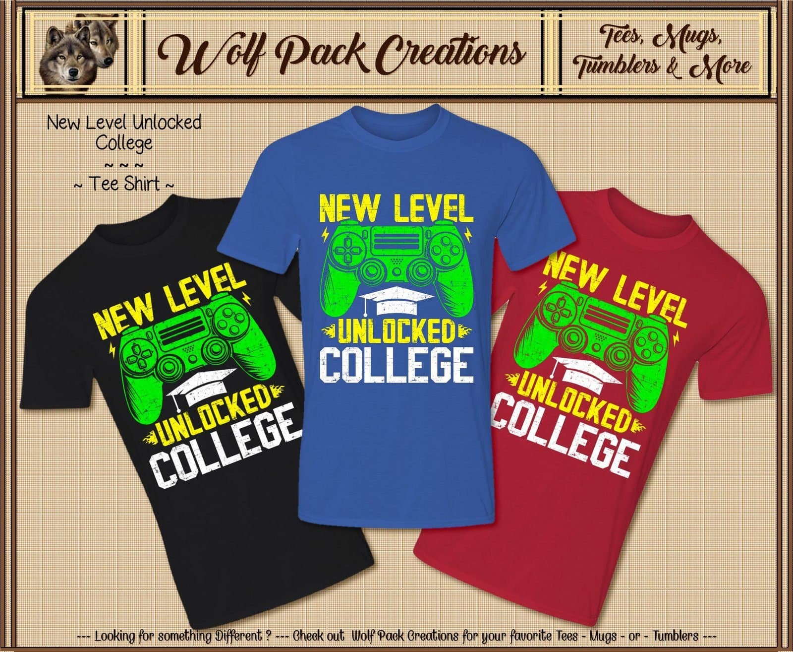 Gamer Short Sleeve Shirt for New Graduates
