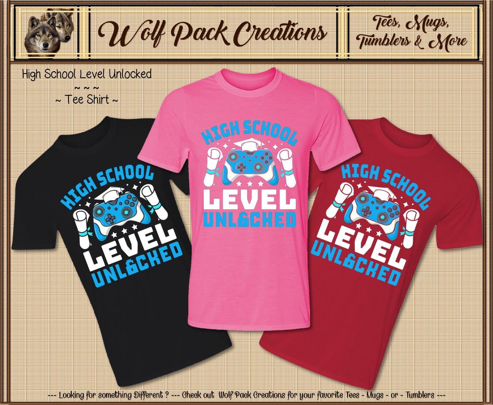 Short Sleeve Shirt: High School Level Unlocked
