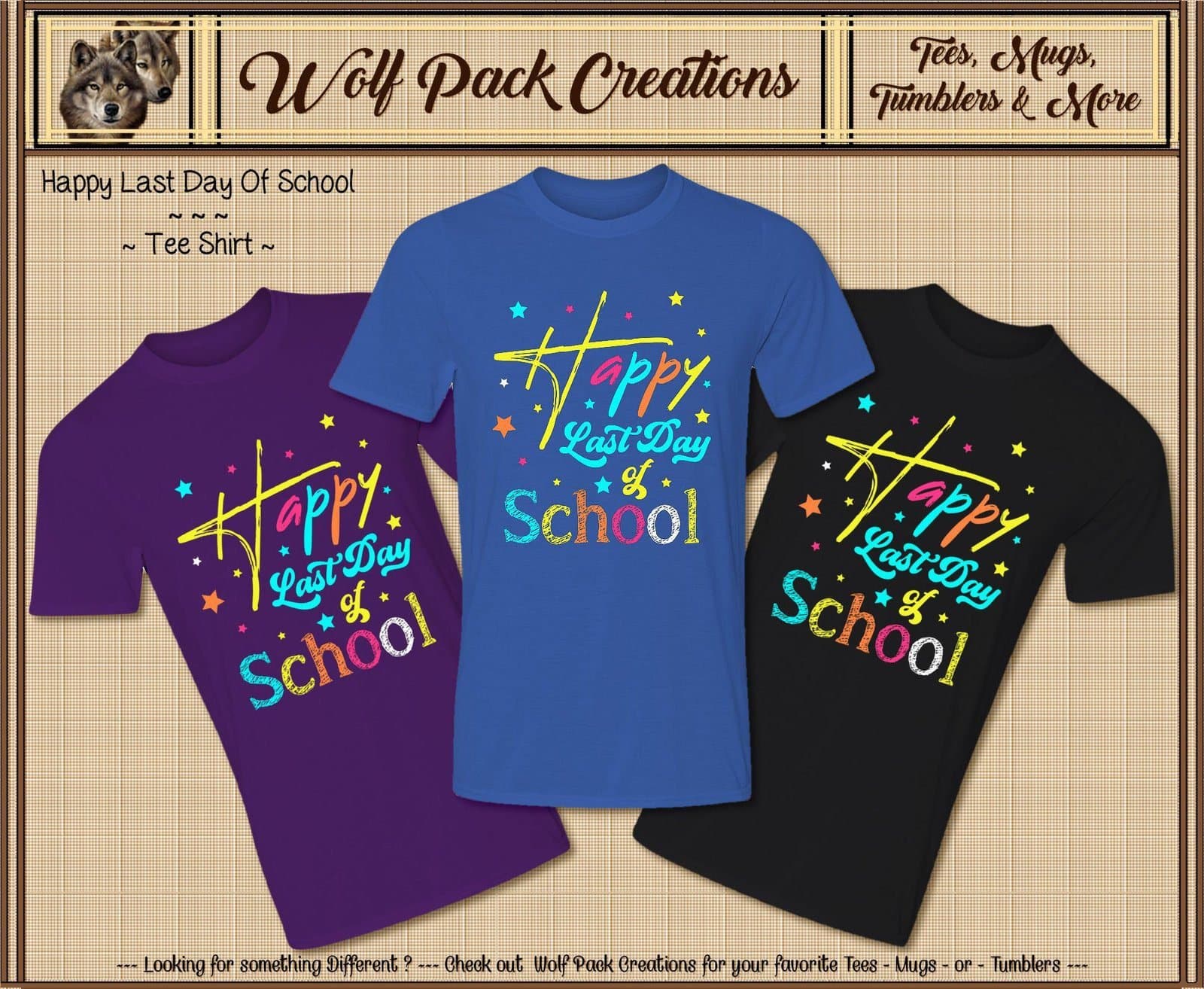 Happy Last Day of School Short Sleeve T-Shirt